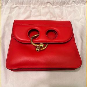 J.W. Anderson Pierce Mini Crossbody Bag in Red